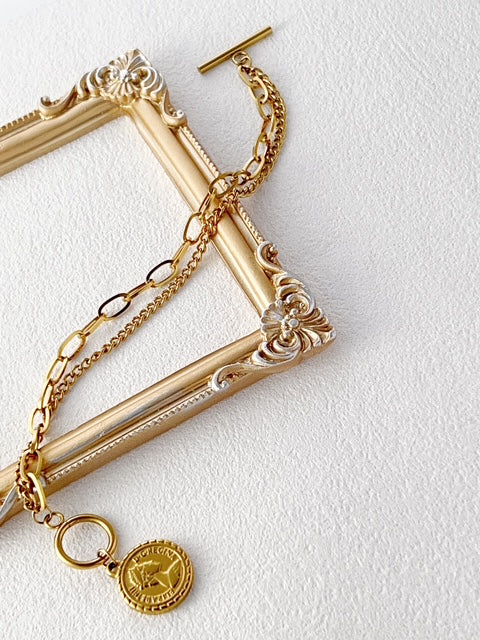 Roman Medallion bracelet