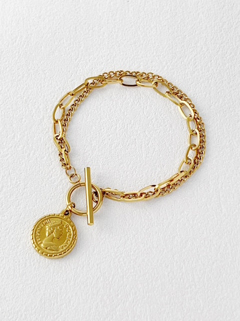 Roman Medallion bracelet