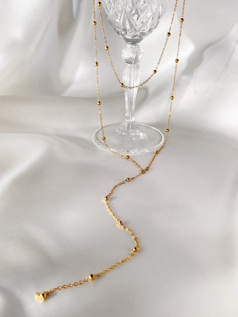 Luminous Path layered necklace