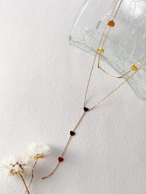 Hartfelt layered necklace